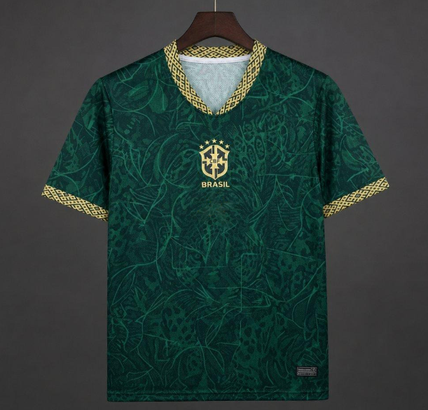 2026 Brazil Green Special Edition S-4XL