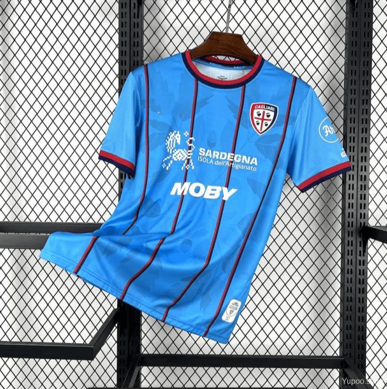 Cagliari Calcio Third Jersey 2025-26 S-2XL Available
