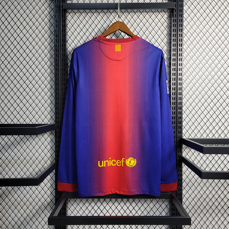 2012-13 Barcelona Home Long Sleeve