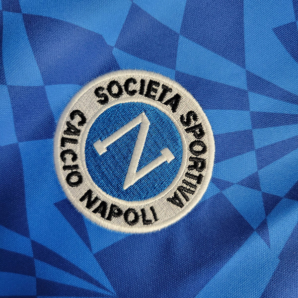 1991-93 Napoli Home Retro Size S-XXL