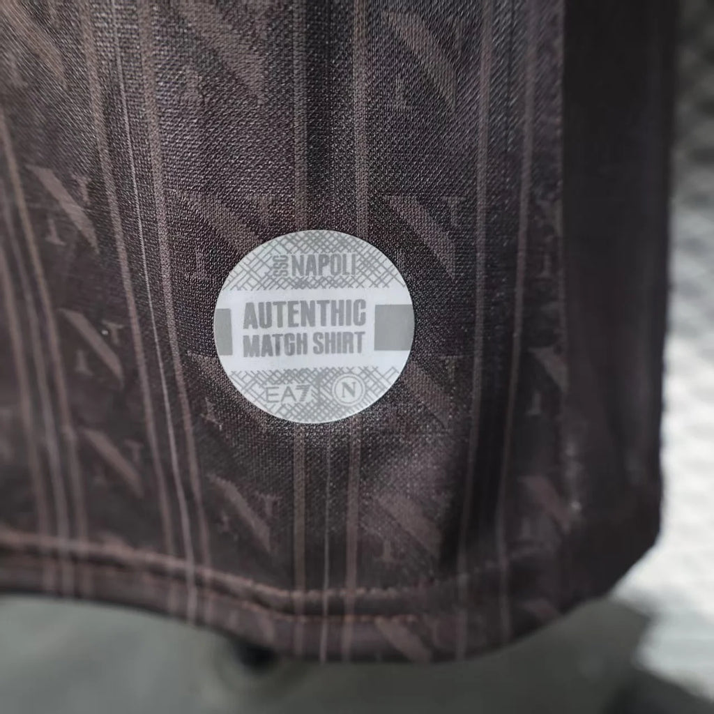 2025-26 Napoli Black Special Player S-2XL