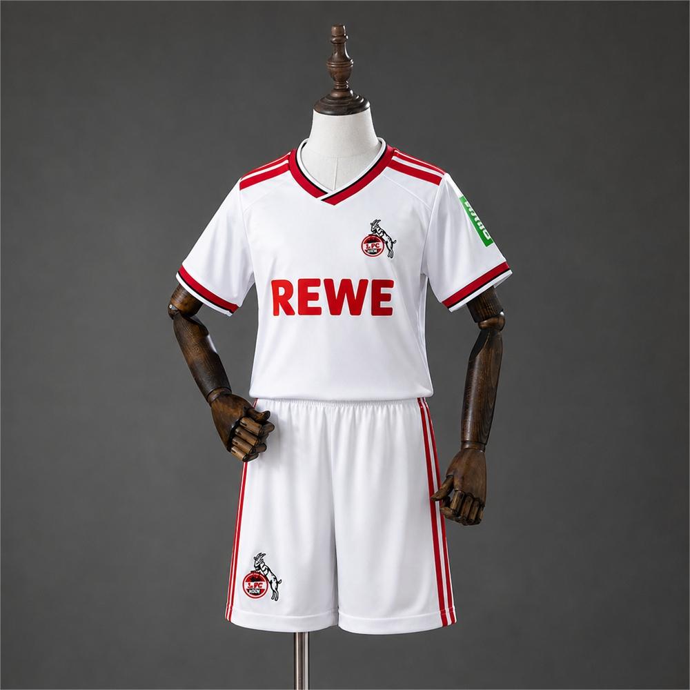 2026-27 FC Koln Home Kids Size 16-28