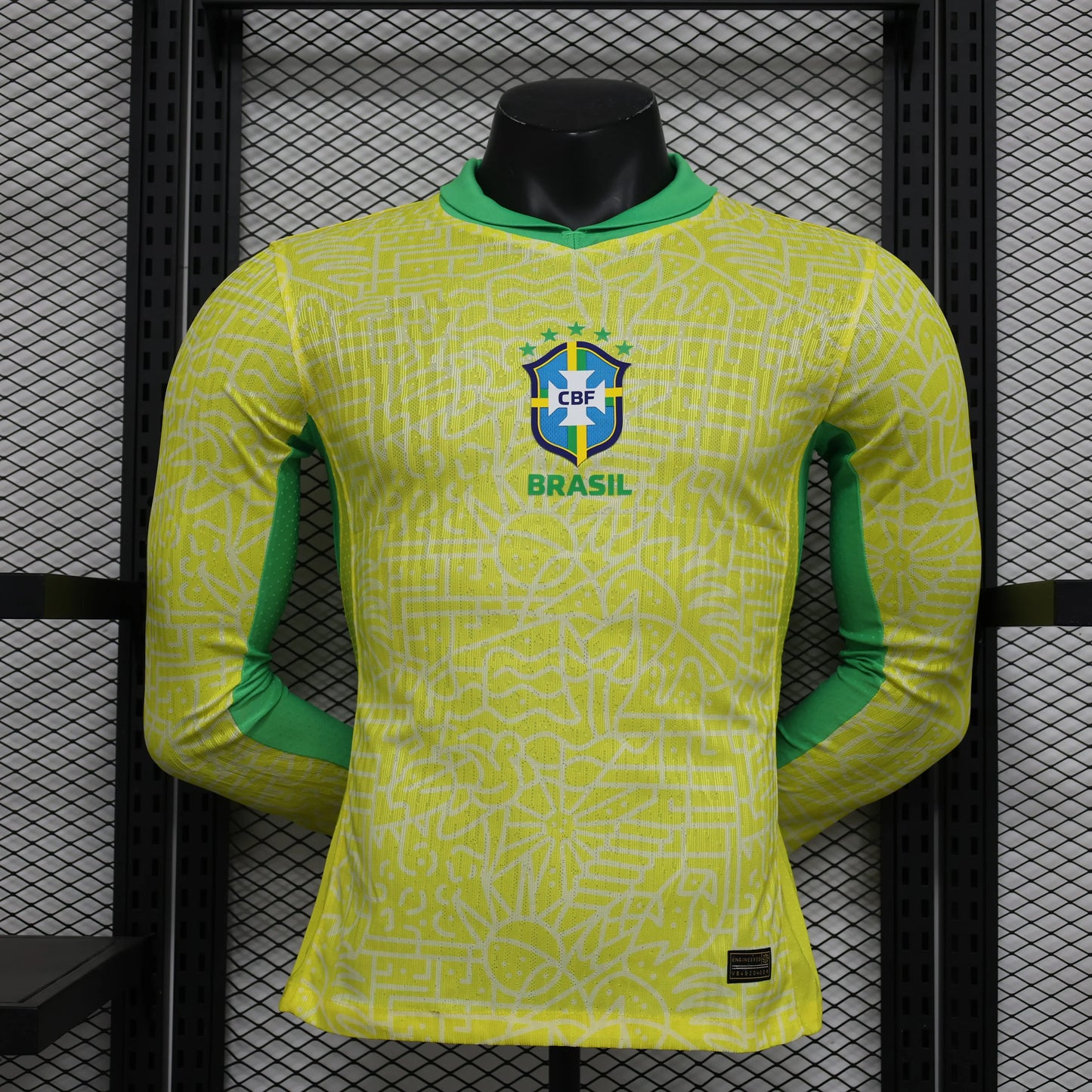 2024-25 Brazil Home Long Sleeves