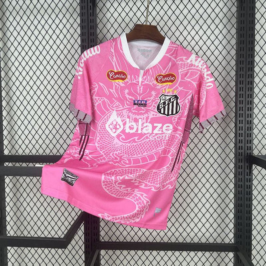 2025-26 Santos Pink Dragon with all sponsor