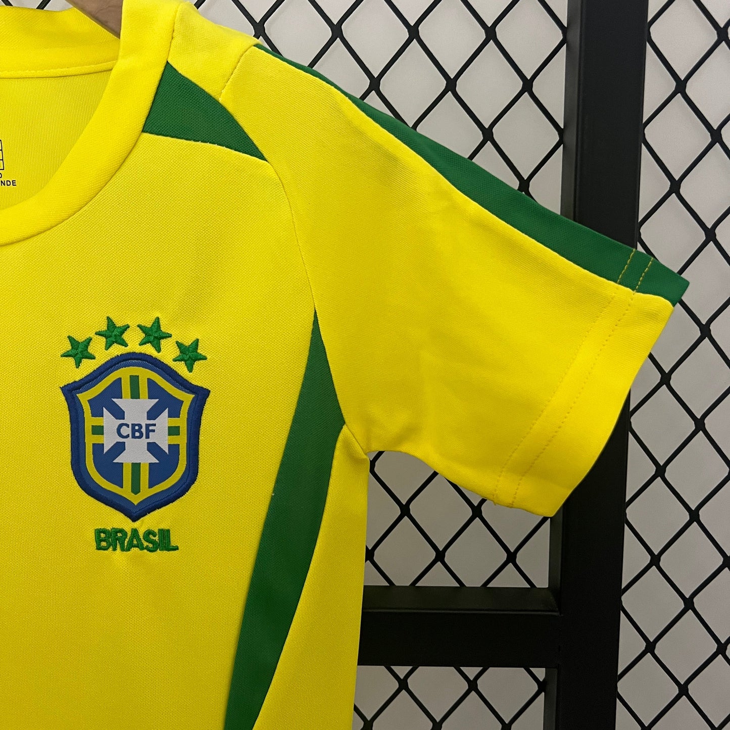 2002 Brazil Home Retro KIDS SIZE 16-28
