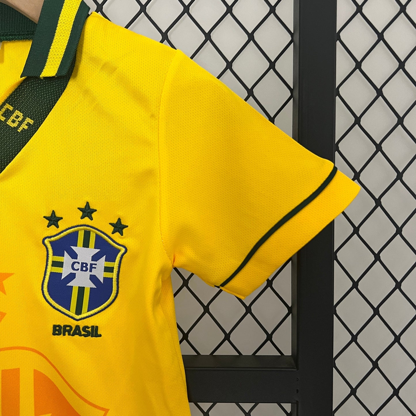 1993-94 Brazil Home Retro KIDS SIZE 16-28