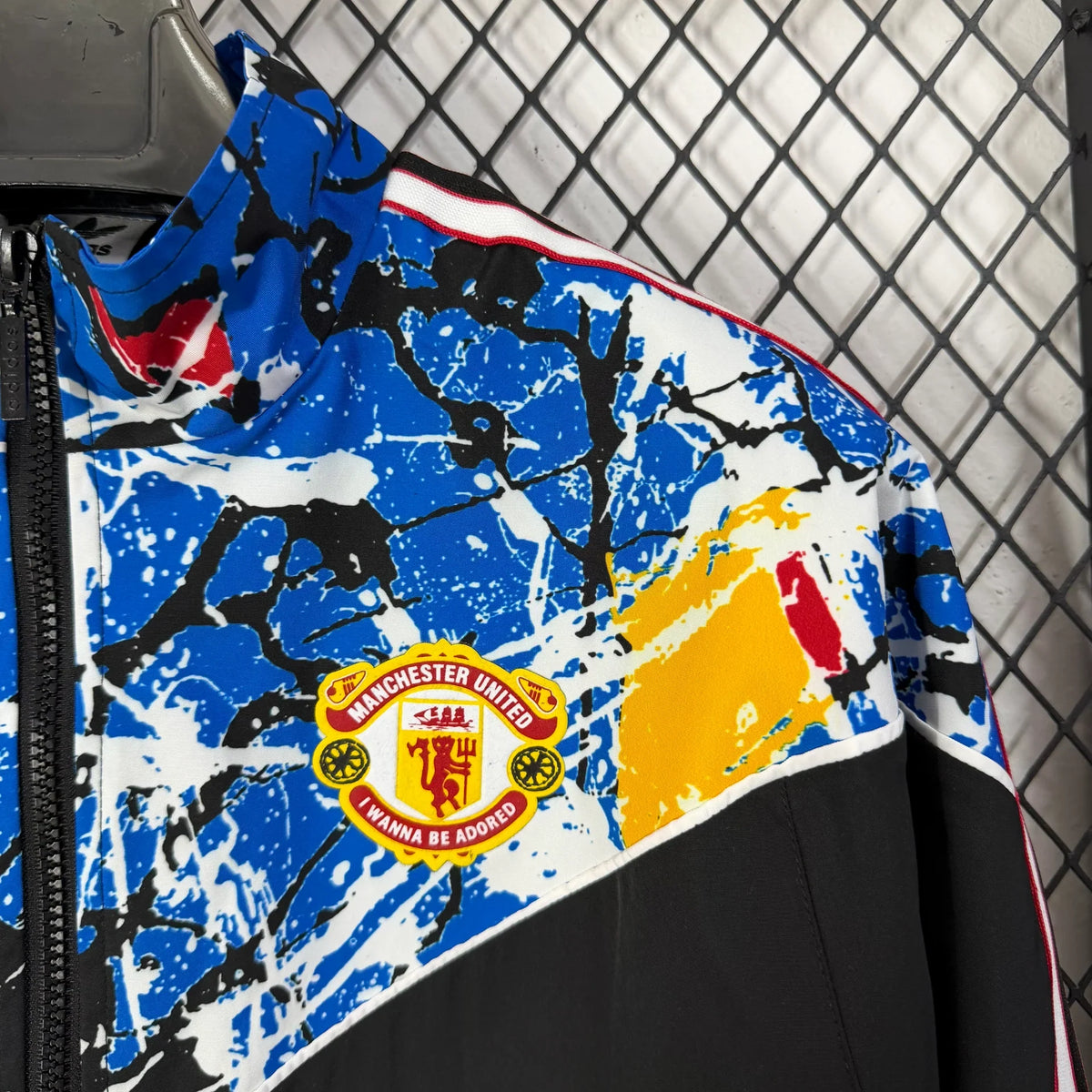 2026-27 Manchester United Stone Rose Band Collaboration Windbreaker S-2XL