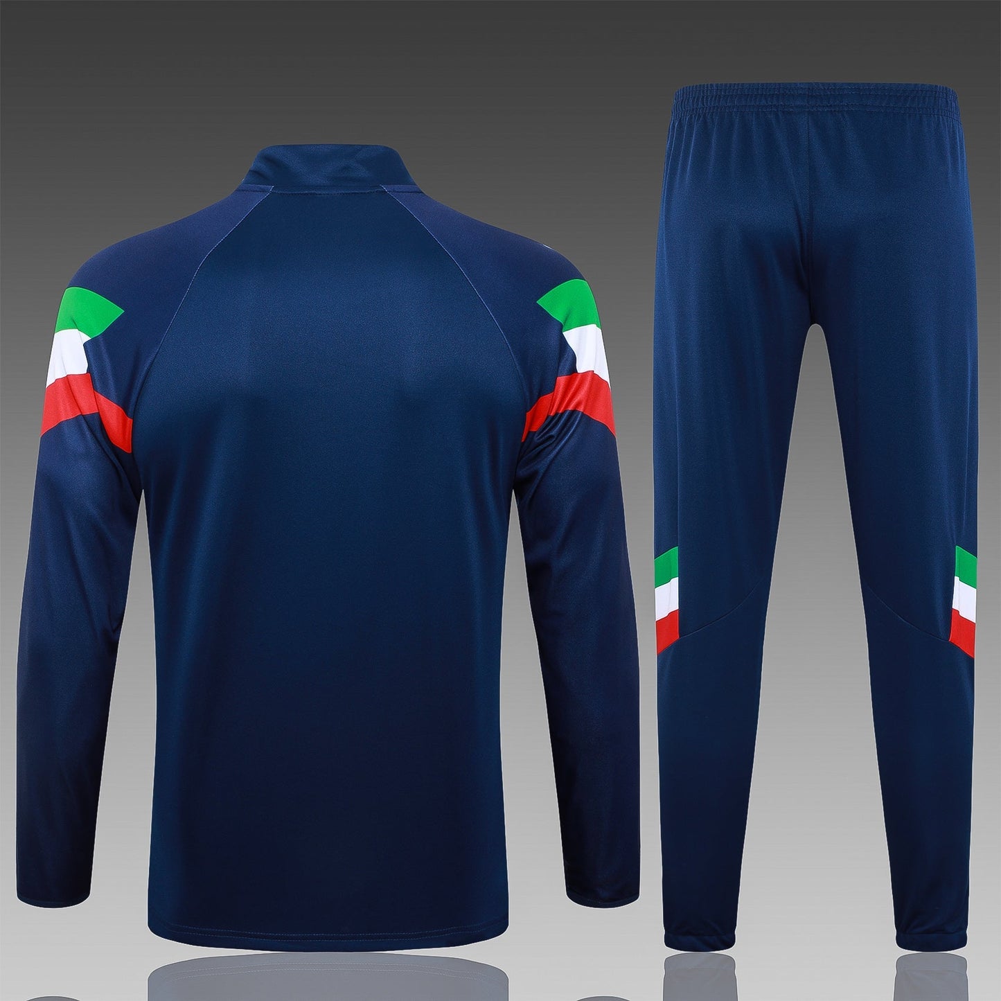 2024-25 Italy Royal Blue (sleeves red, white and green) Training Suit
