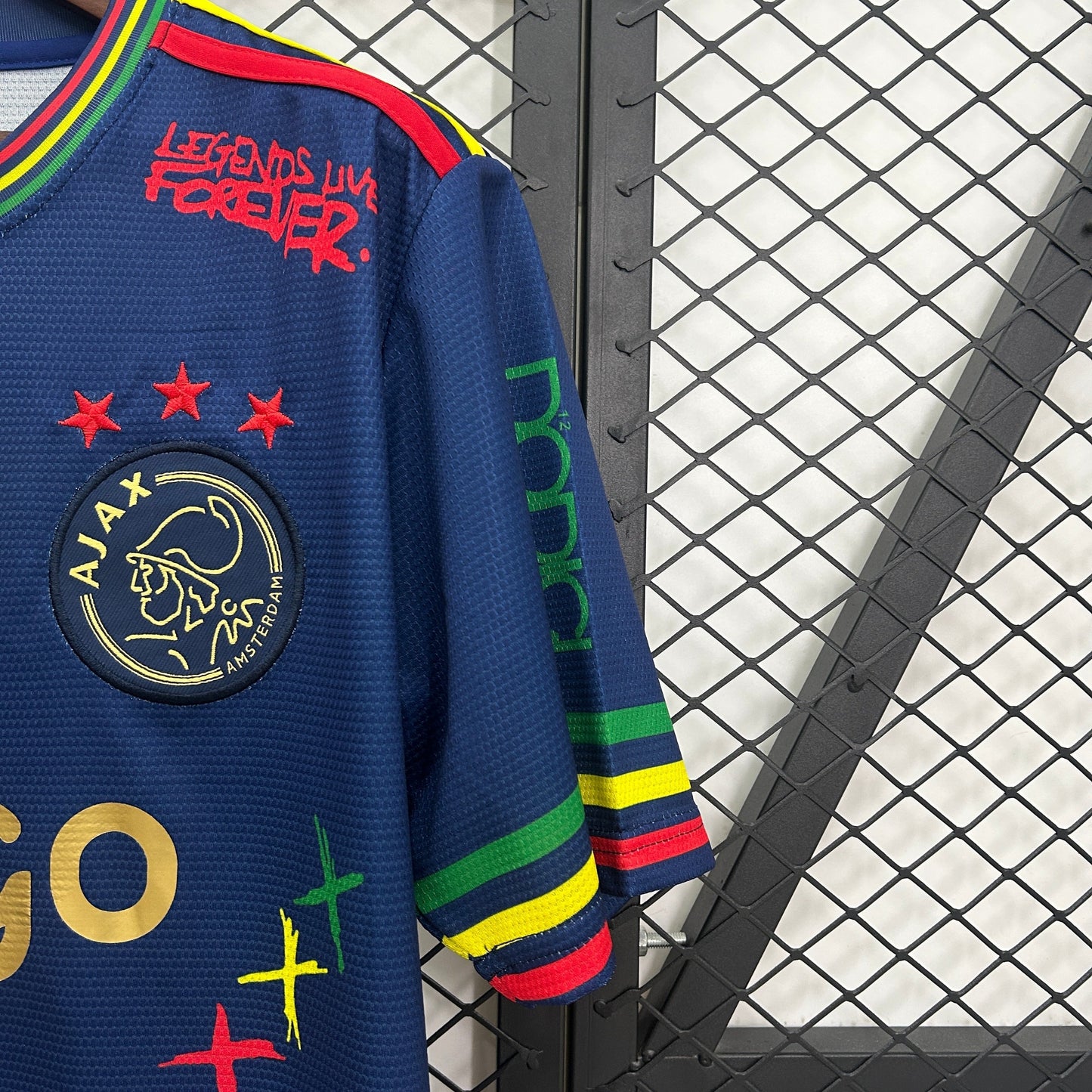 2025-26 Ajax Amsterdam Bob Marley 40th Blue