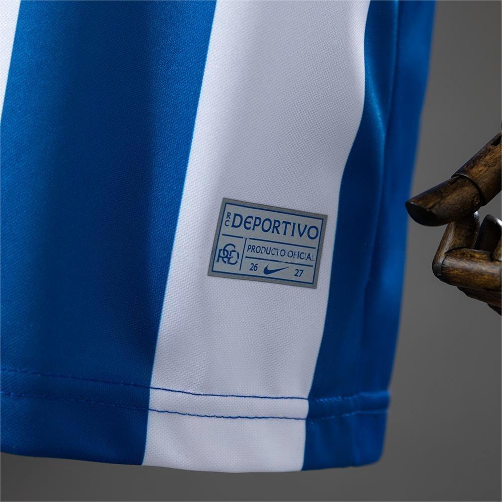 2026-27 Deportivo de La Coruna Home Kids Size 16-28