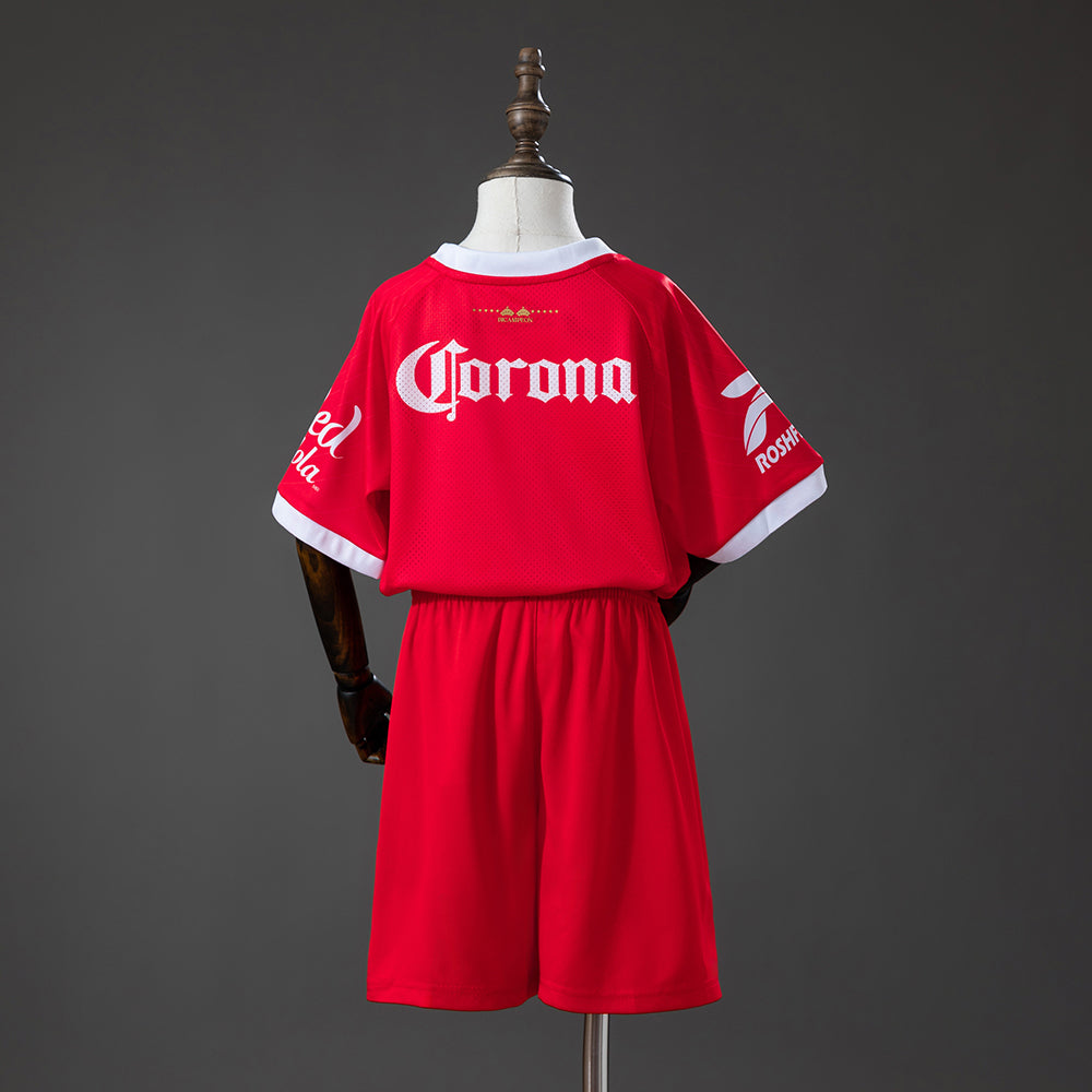 2026-27 Deportivo Toluca Home Kids Size 16-28