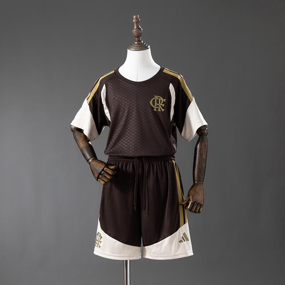 2026-27 Flamengo Kids  Training - Beige Kids Size 16-28