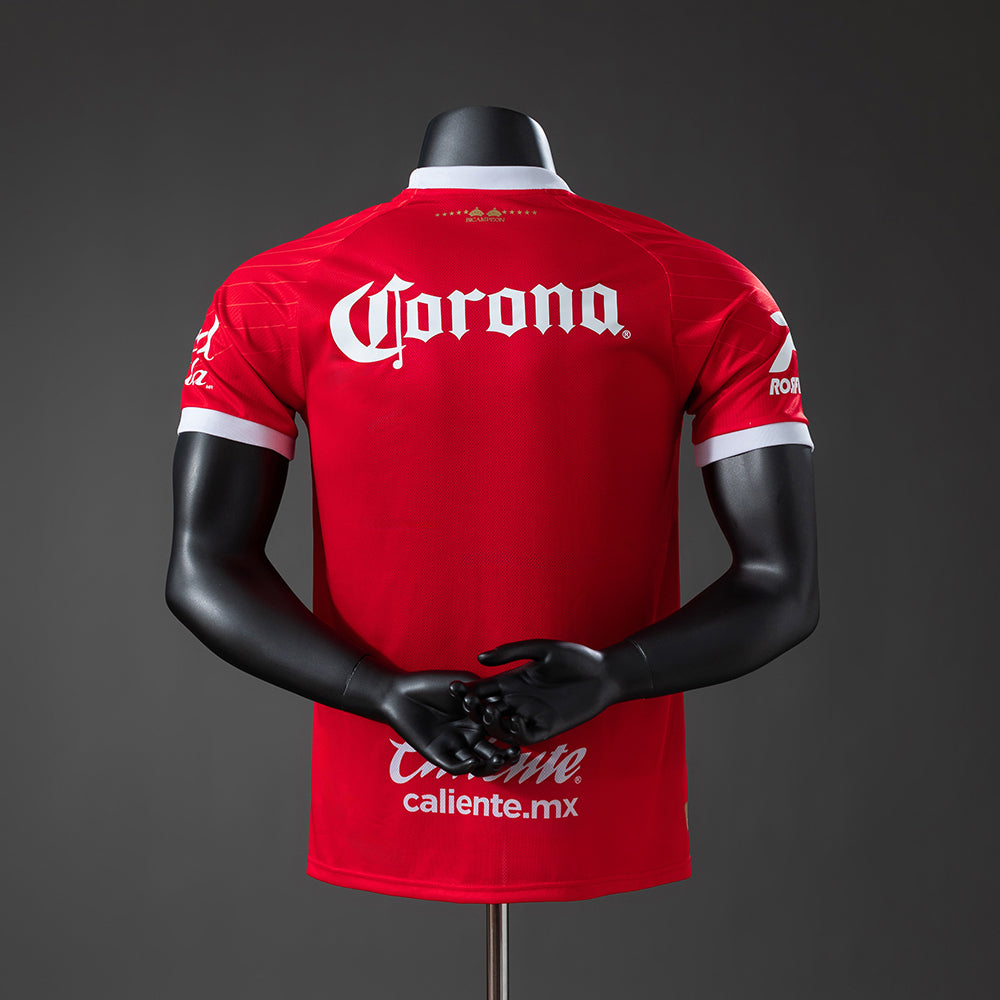 2026-27 Deportivo Toluca Home Player Version Jersey S-2XL