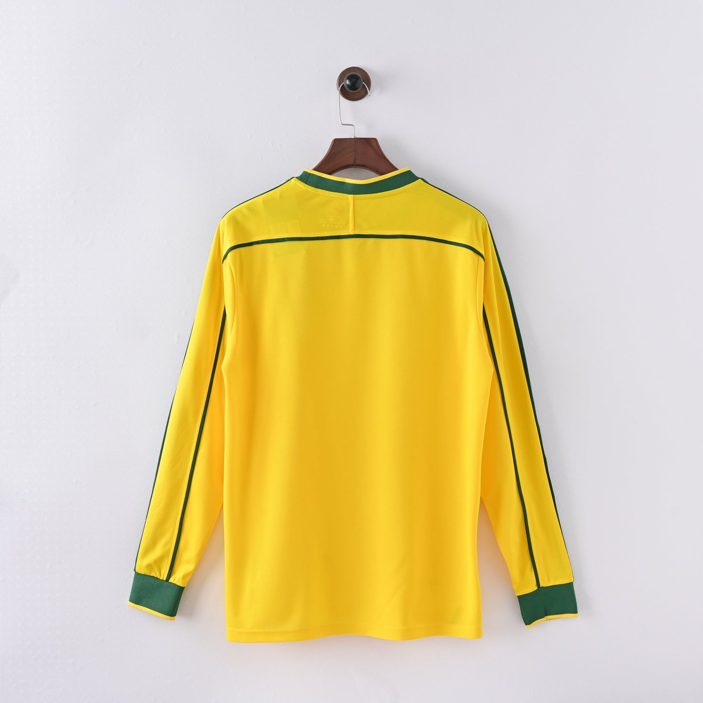 1998 Brazil World Cup home Long Sleeves
