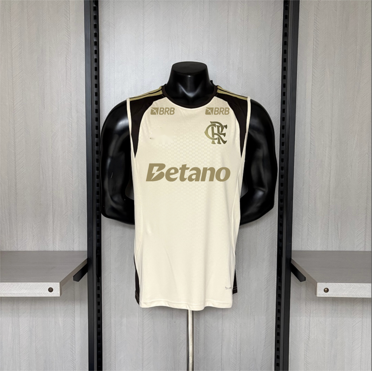 2026-27 Flamengo Training Withe All Sponsors Vest S-4XL