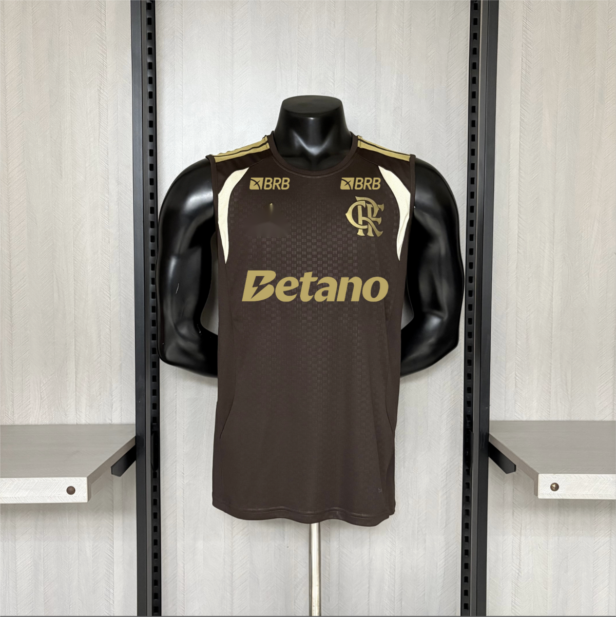 2026-27 Flamengo Training Black All Sponsors Vest S-4XL