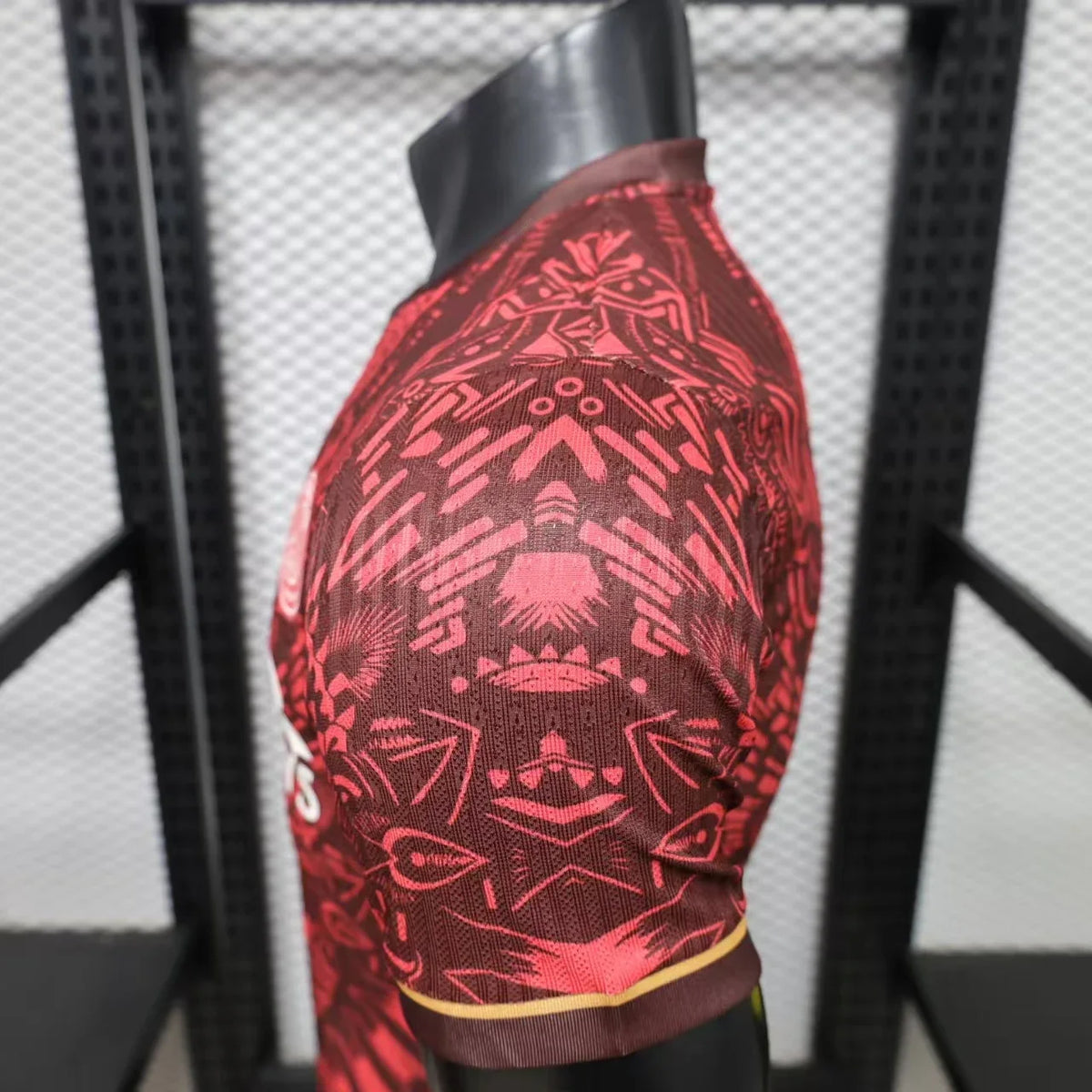 2026-27 Paris Dark Red with Tribal Pattern Special Player S-3XL