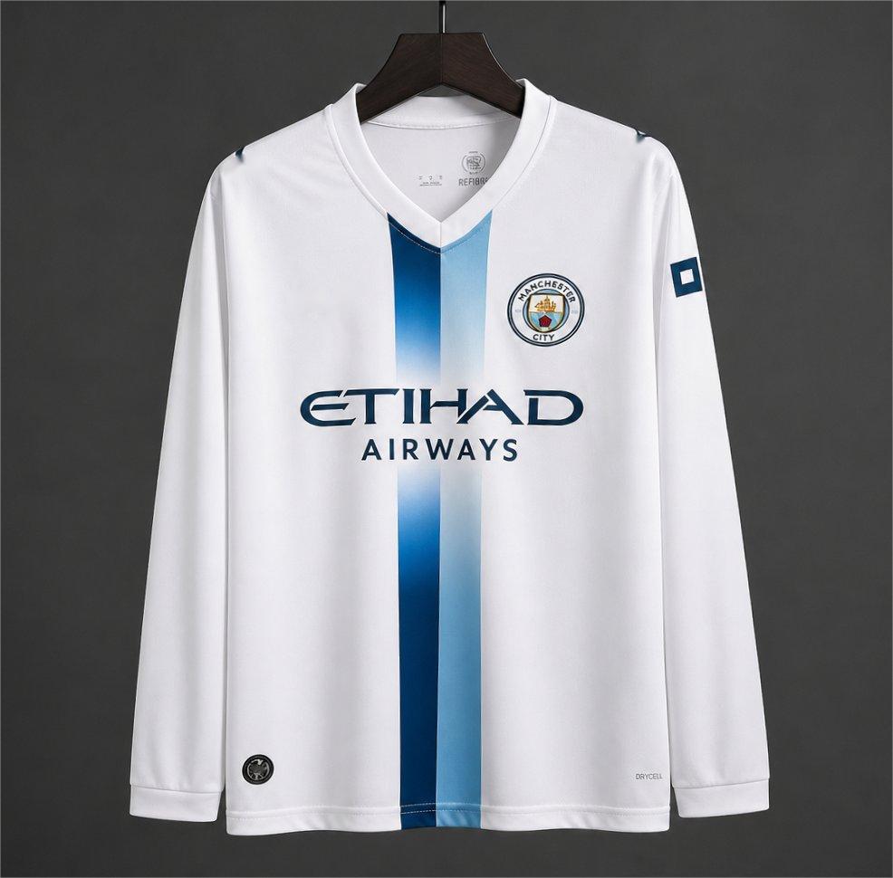 2026-27 Manchester City Second Away Long Sleeve S-2XL
