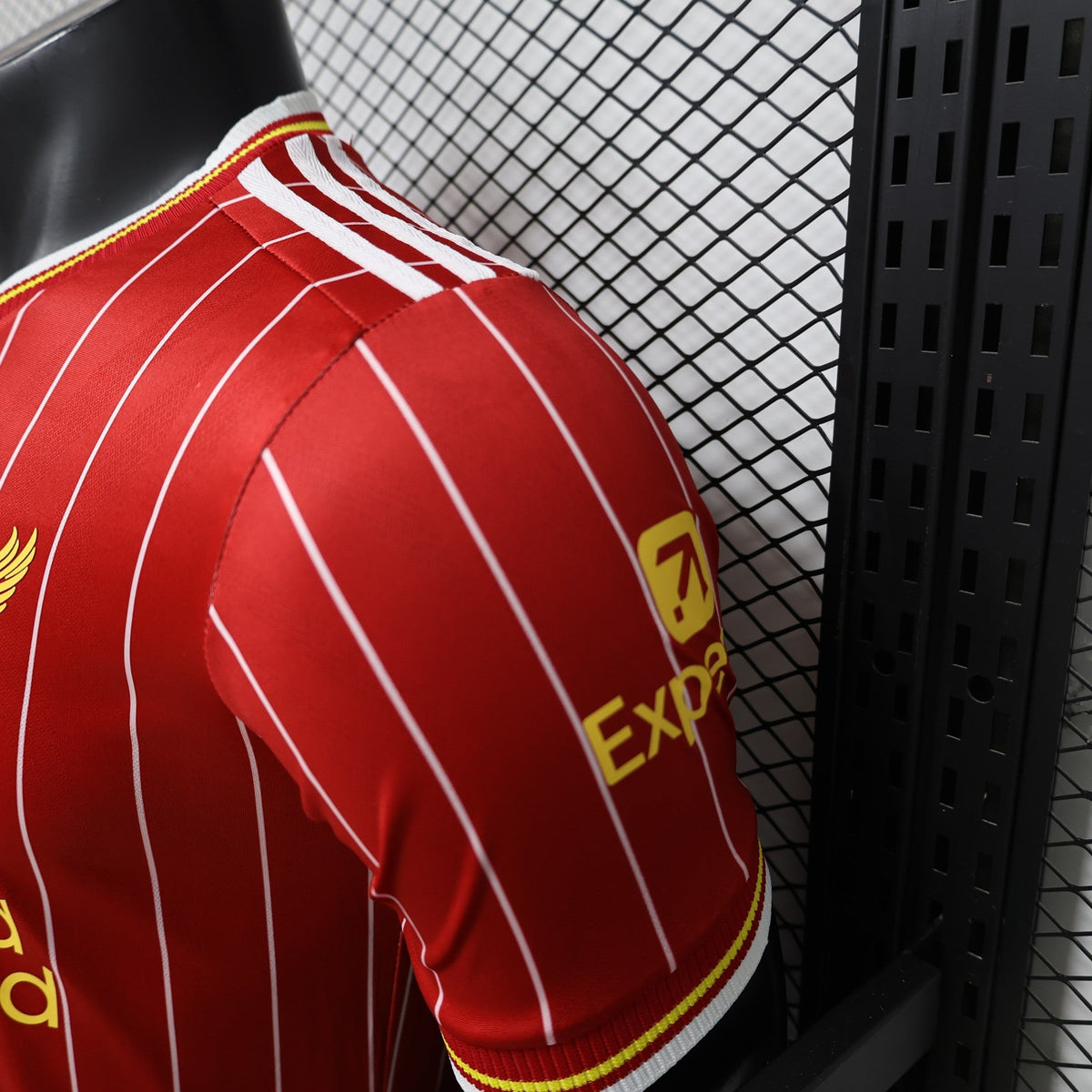 2026-27 Liverpool Red With White Pinstripe Player S-3XL