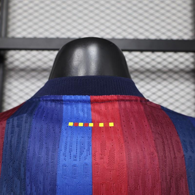 2026-27 Barcelona Home Long Sleeve Player S-2XL