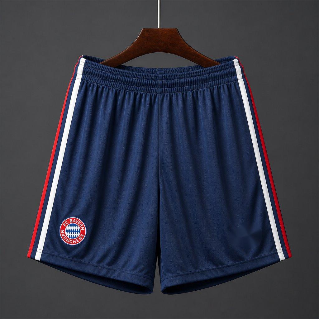 2026-27 Bayern Munich Away Navy Blue Shorts S-2XL