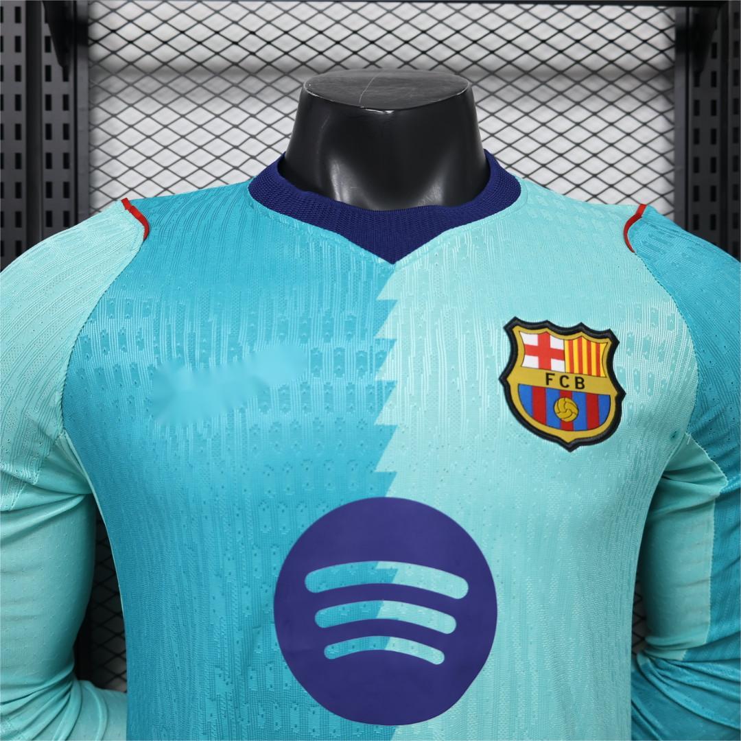 2026-27 Barcelona Third Away Long Sleeved Player S-2XL