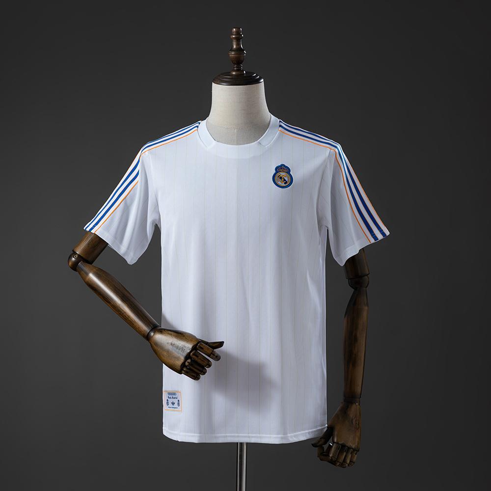 2026-27 Real Madrid Terrace Icons White Blue S-2XL