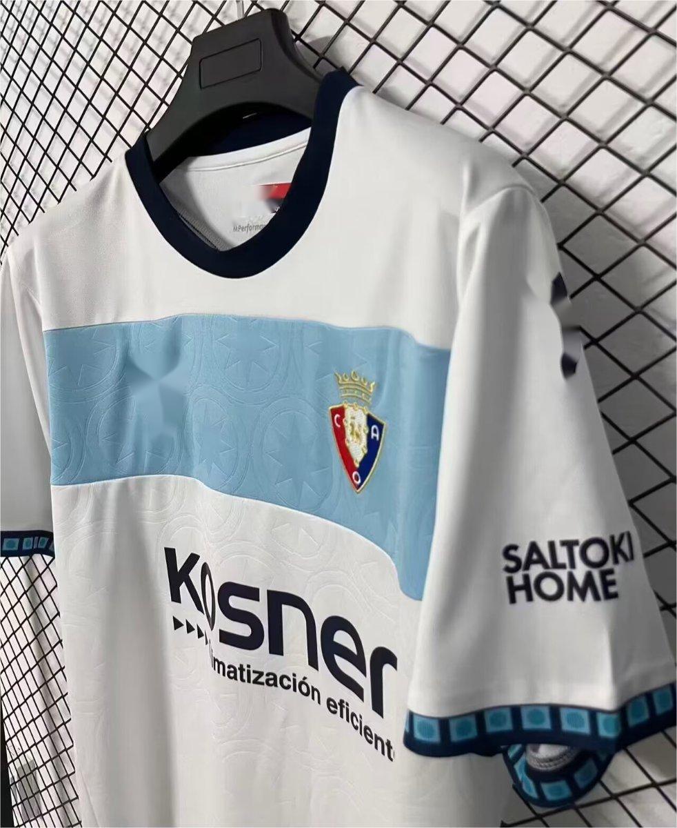 2026-27 CA Osasuna Away Cream White S-4XL