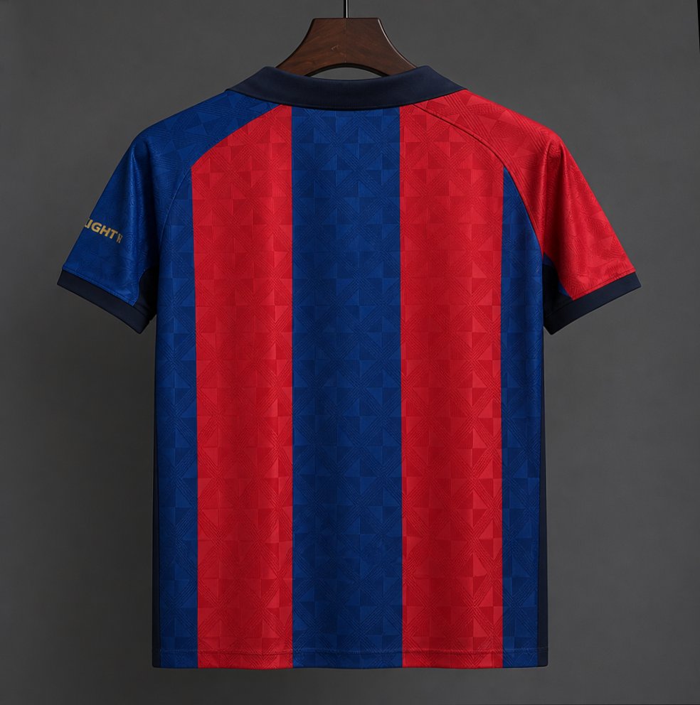 2026-27 Barcelona Home Vintage Inspired Football S-4XL