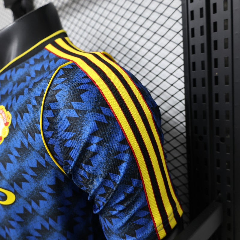2026-27 Manchester United Blue with Black Player S-3XL