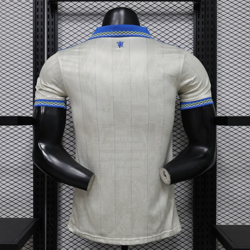 2026-27 Manchester United Cream White Player S-3XL