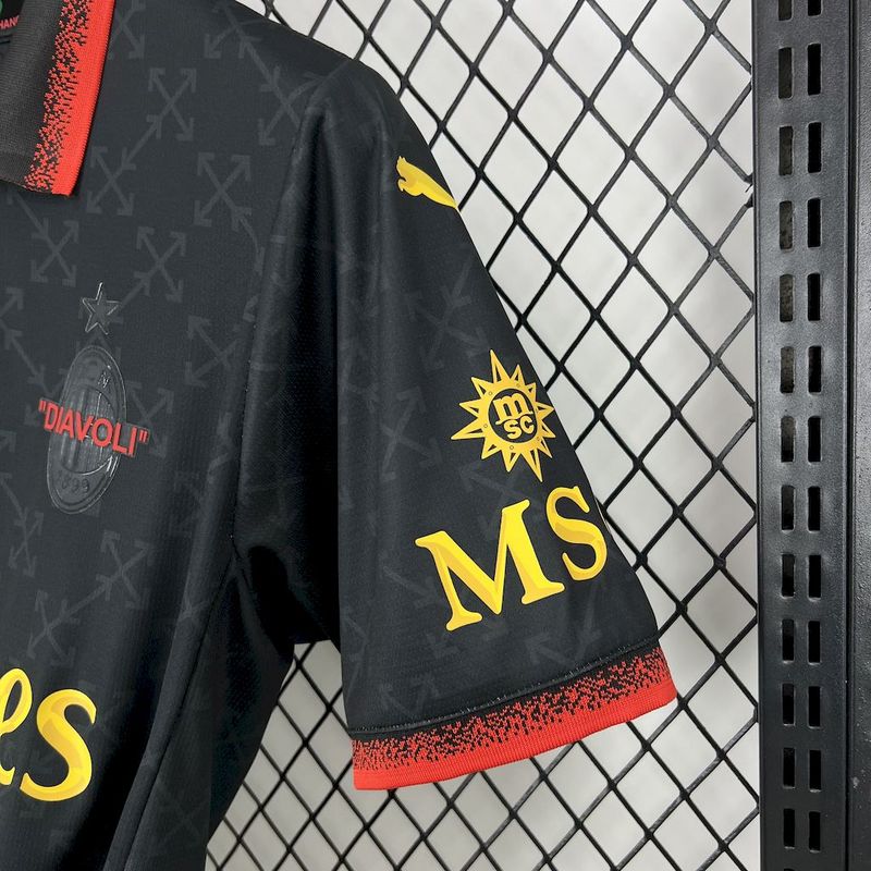 2025-26 AC Milan Black Green Special S-4XL