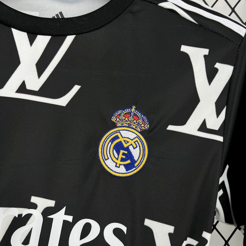 2025-26 Real Madrid L-V Black