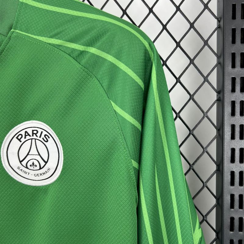 2025-26 Paris Long Sleeve Goleiro Green