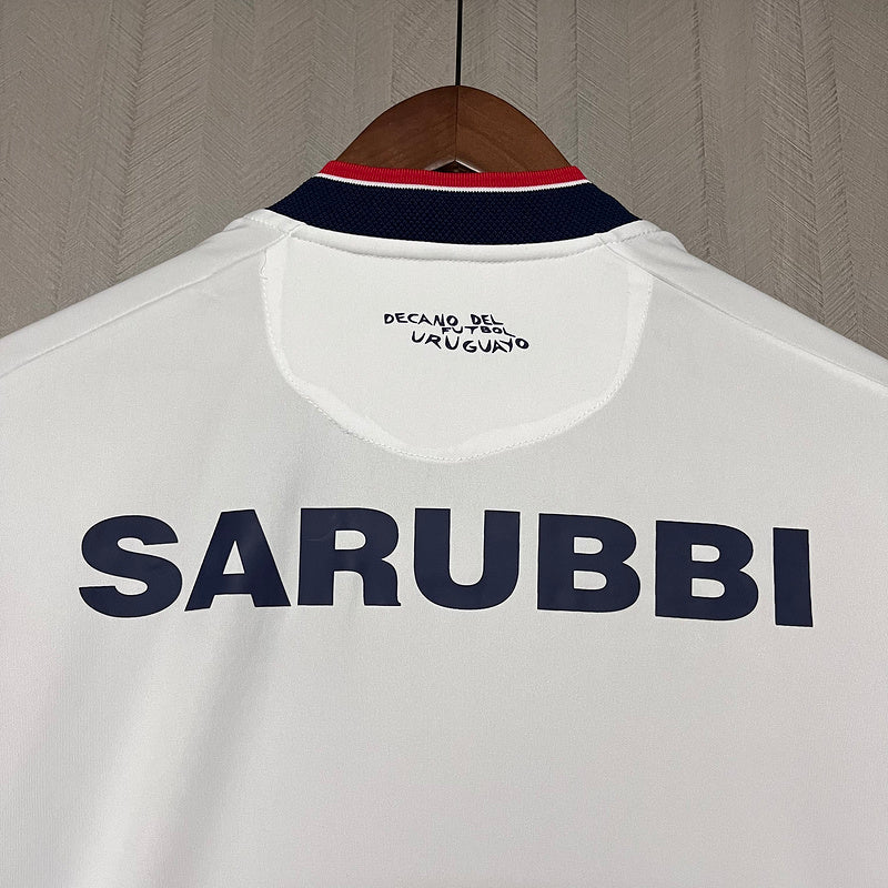 2025-26 Uruguay Nacional White+All Sponsor