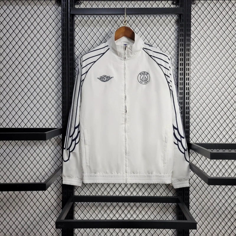 2025-26 Paris White Windbreaker
