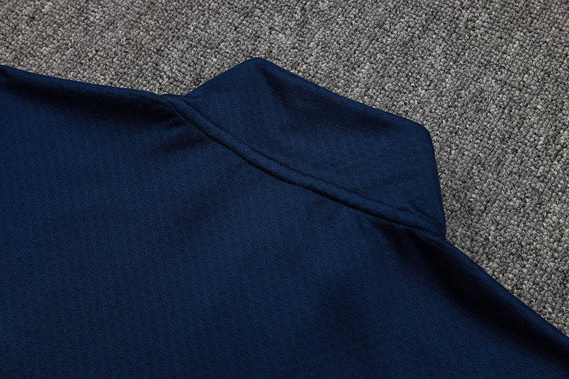 2025-26 Portugal Blue Adult long pull training suit