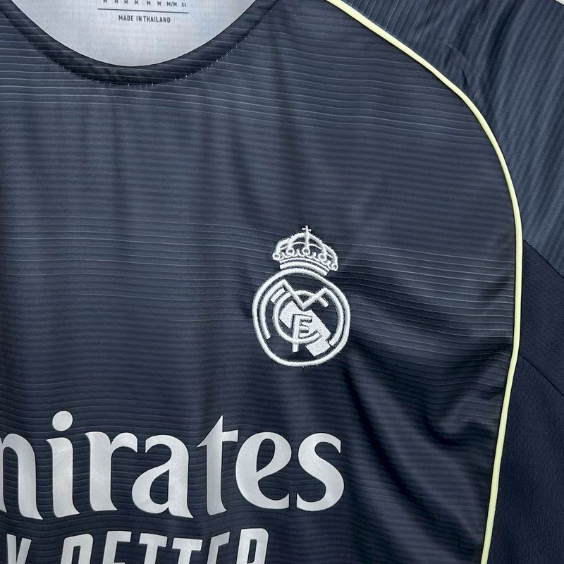 2025-26 Real Madrid Away Long Sleeve
