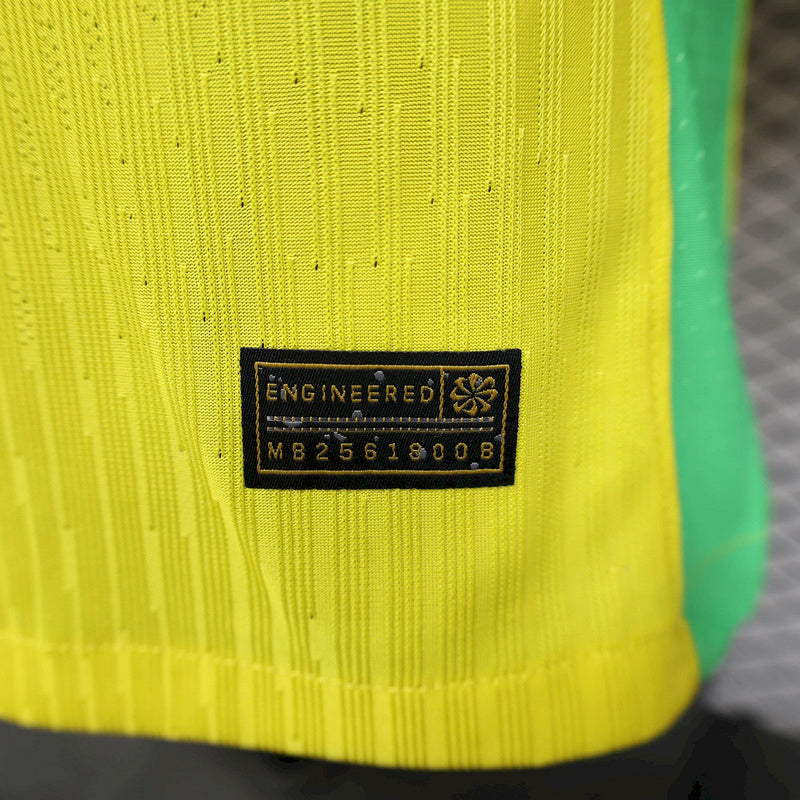 2025-26 Brazil Home Player S-3XL