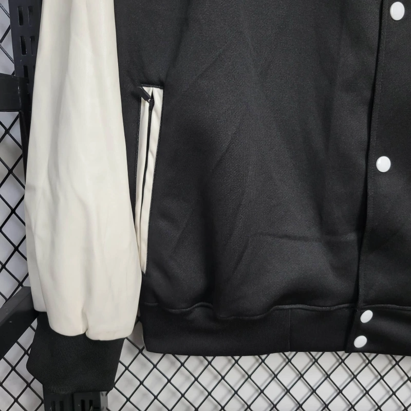 2025-26 Manchester United Black-White Windbreaker