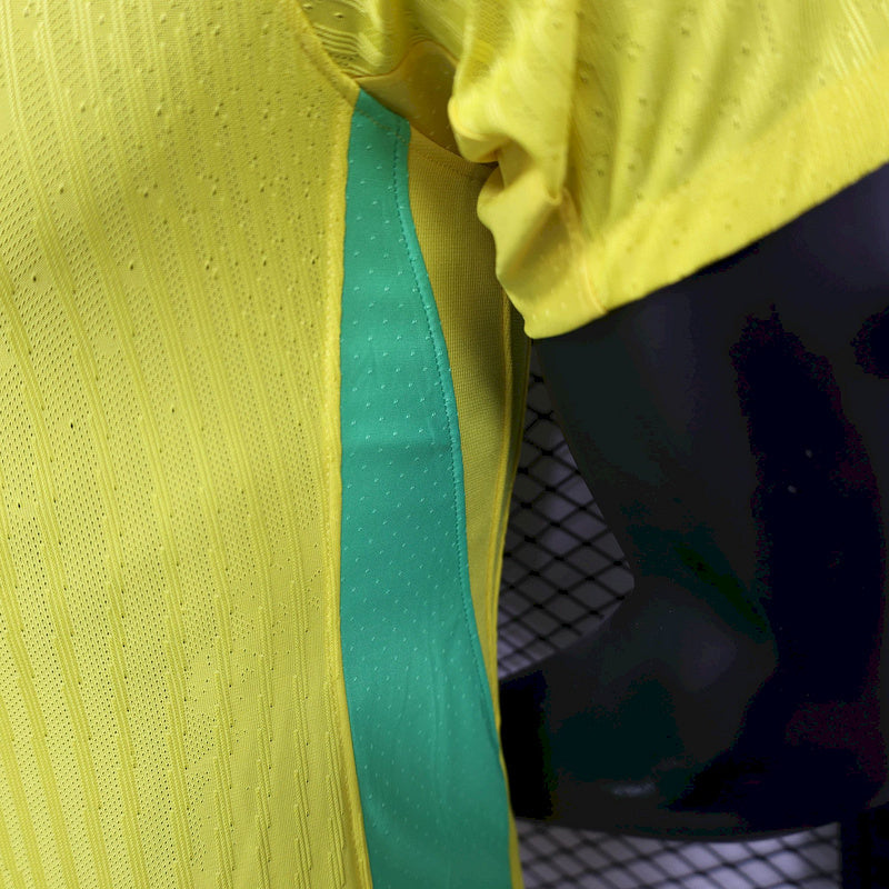 2025-26 Brazil Home Player S-3XL