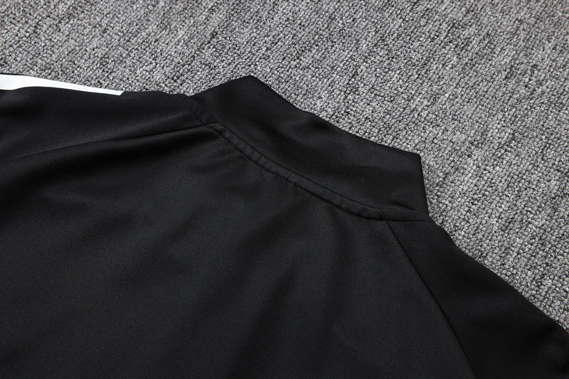 2025-26 Arsenal Black-Red-Green Adult long pull training suit