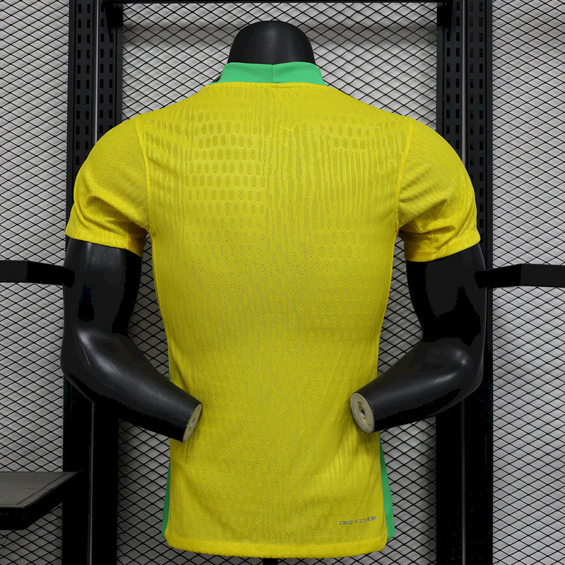 2025-26 Brazil Home Player S-3XL