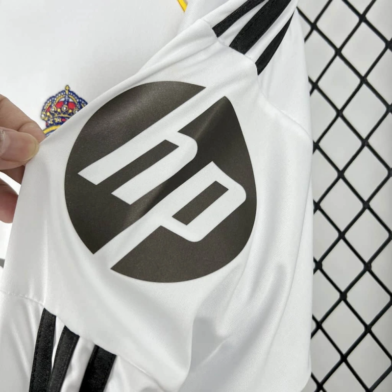 2025-26 Real Madrid Home Long Sleeve