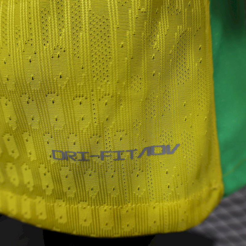 2025-26 Brazil Home Player S-3XL