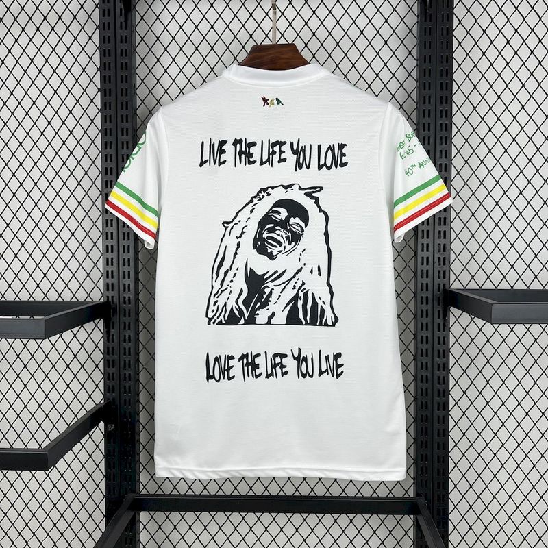 2025-26 Ajax Amsterdam Bob Marley 40th White
