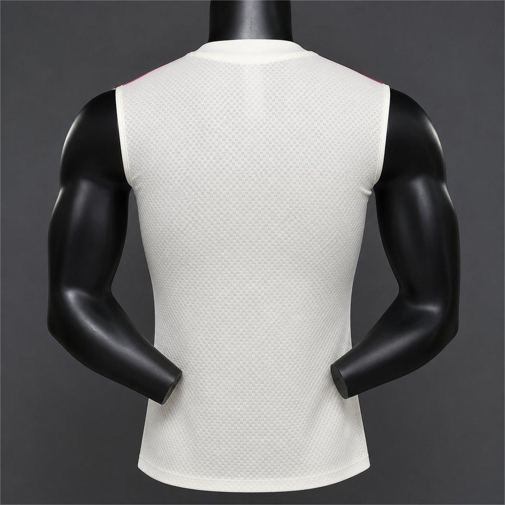 2026-27 Real Madrid White with Pink Vest S-3XL