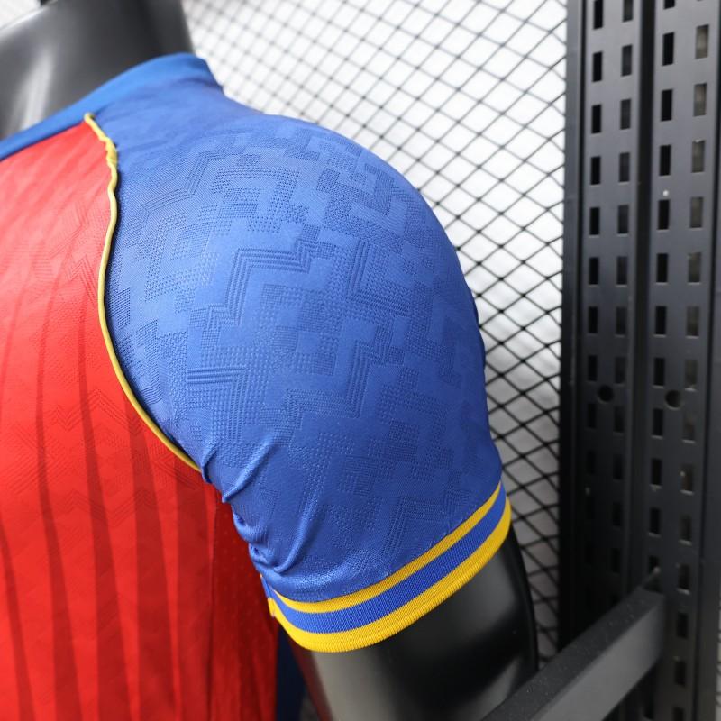 2026-27 Barcelona Royal Blue Garnet Red Vertical Stripes Special Edition Player S-3XL
