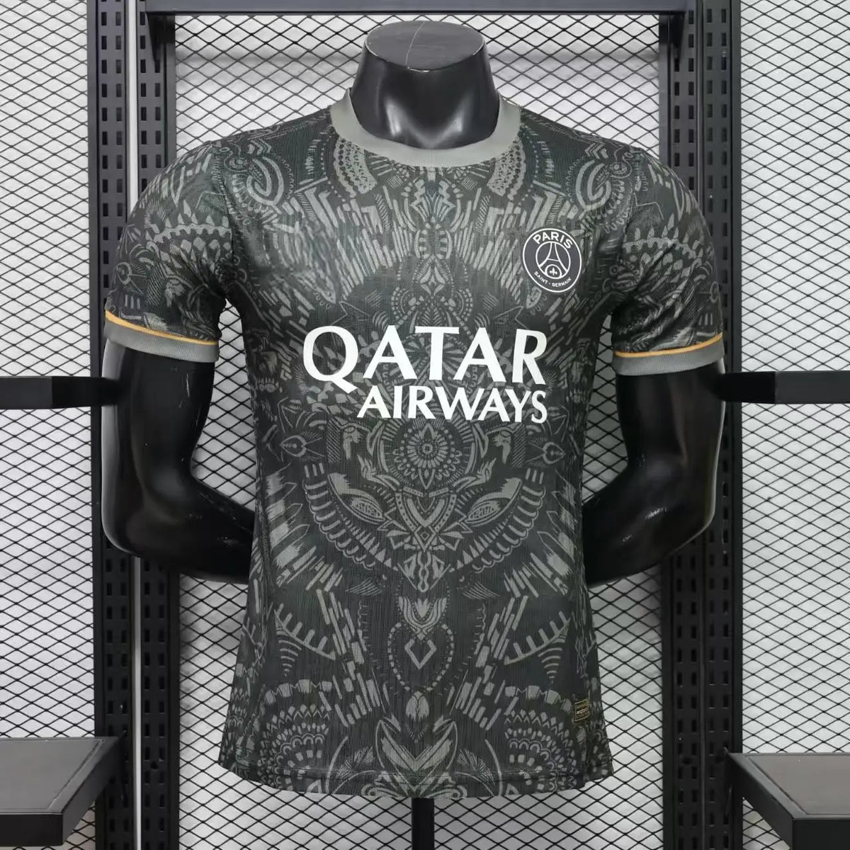 2026-27 Paris Black with Tribal Pattern Special Player S-3XL