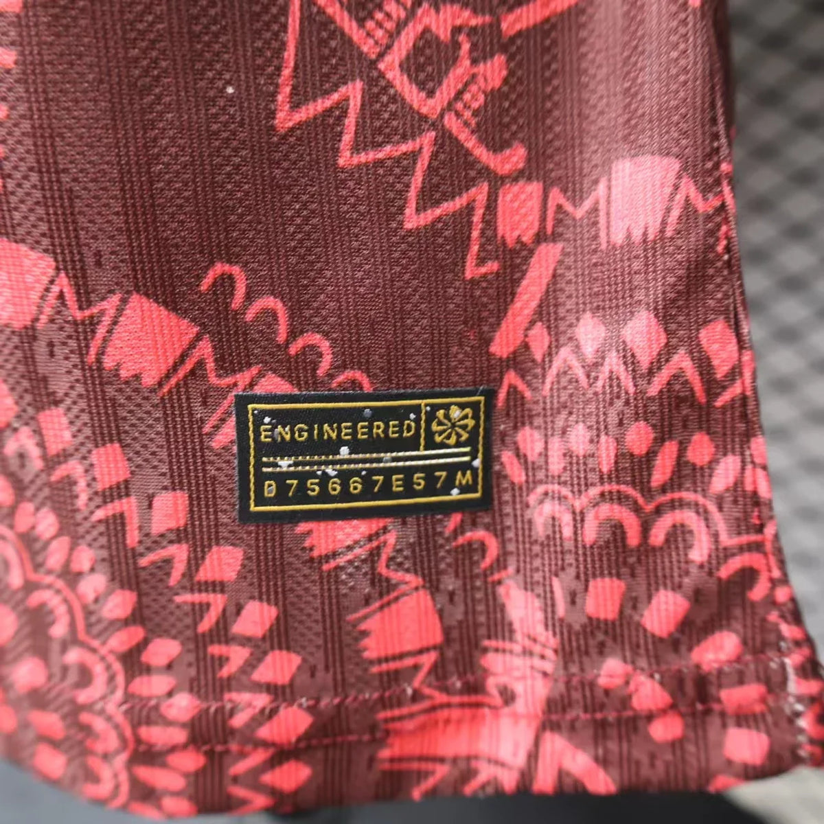 2026-27 Paris Dark Red with Tribal Pattern Special Player S-3XL
